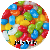 Foto van een heleboel Jelly Belly snoep